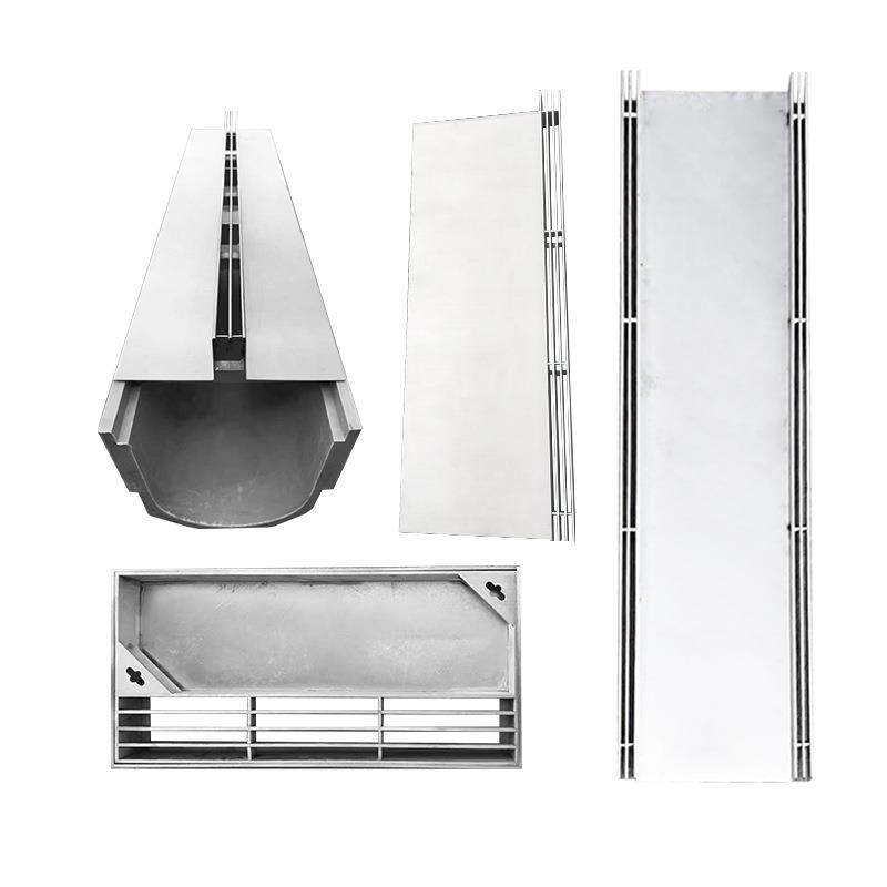 304不锈钢线性排水沟地沟U型槽缝隙式盖板下水道阴沟水槽卡槽式,淘宝优惠券,粉丝福利购,淘宝优惠卷