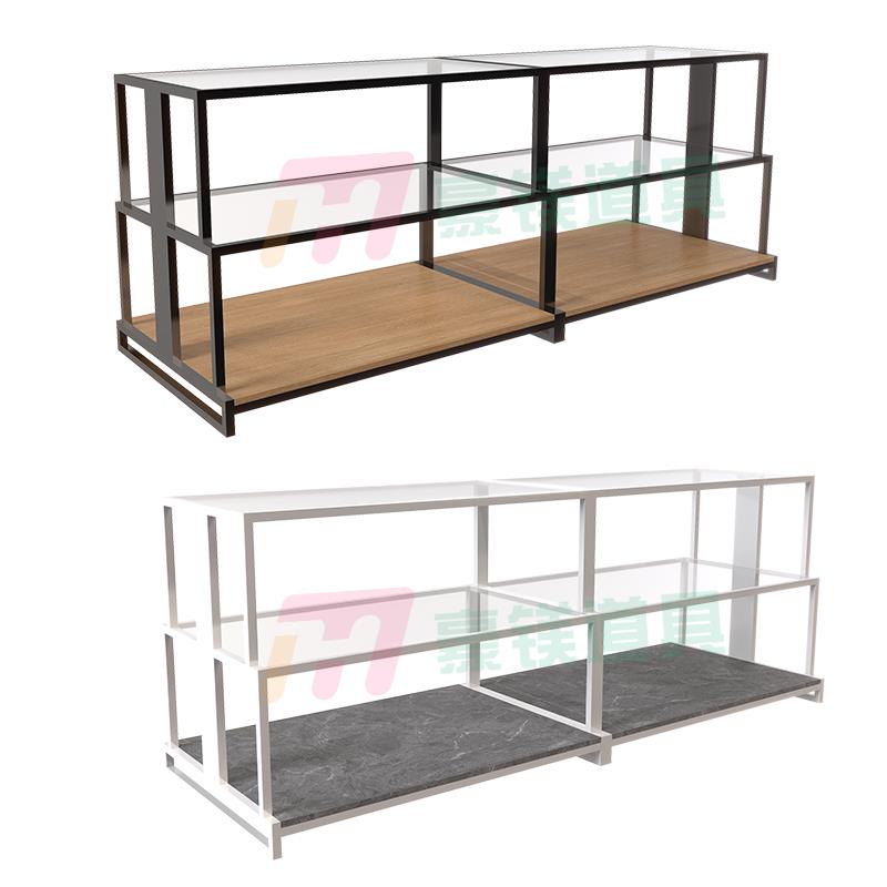 酒店用品展厅中岛组合货架柜台多层展示陈列精选定制餐具厨具瓷器 - 图3