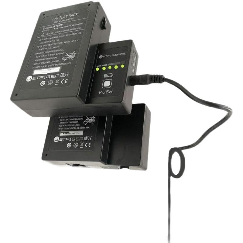 全新原装捷光光纤熔接机H5/X4/X5S/X6熔纤机电池电极光缆融钎机 - 图0