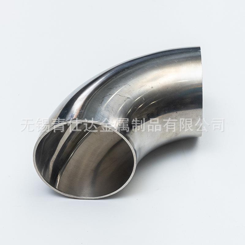 304不锈钢工业级管件弯头90度不锈钢无缝焊接冲压弯头 - 图0