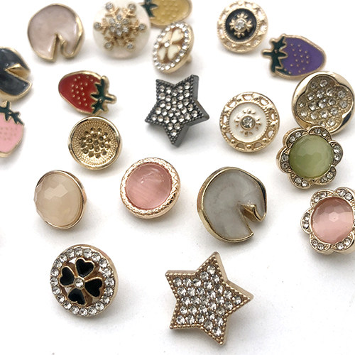 金属衬衫扣子男女百搭衬衣毛衣金色黑色圆形衣服装饰珍珠高档钮扣,淘宝优惠券,粉丝福利购,淘宝优惠卷