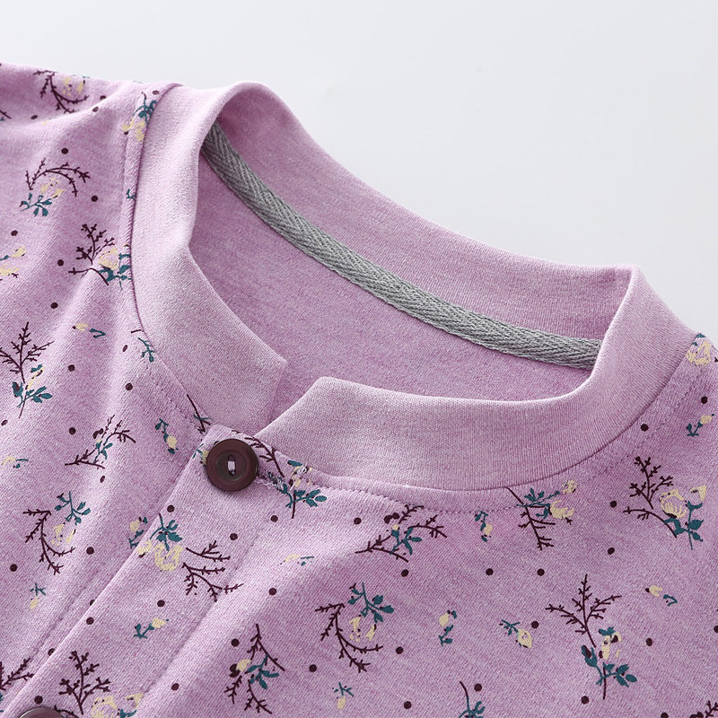 中老年女士棉毛开衫秋衣保暖上衣系扣长袖线衣衬衣对襟散口秋衣,淘宝优惠券,粉丝福利购,淘宝优惠卷