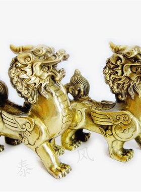 新款铜貔貅摆件家居装饰品玄关客厅办公室店铺开业礼品桌面摆设