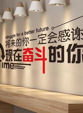 A6L卧室装饰房间布置墙纸自粘励志墙贴画墙壁纸男孩海报贴纸家用