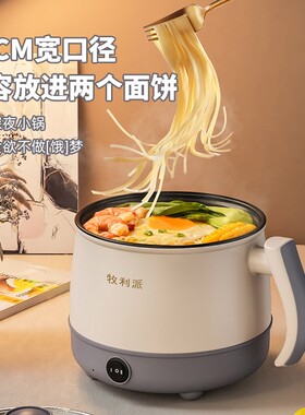 多功能电煮锅蒸煮一体小电锅小型1-2人学生宿舍煮泡面火锅专用锅