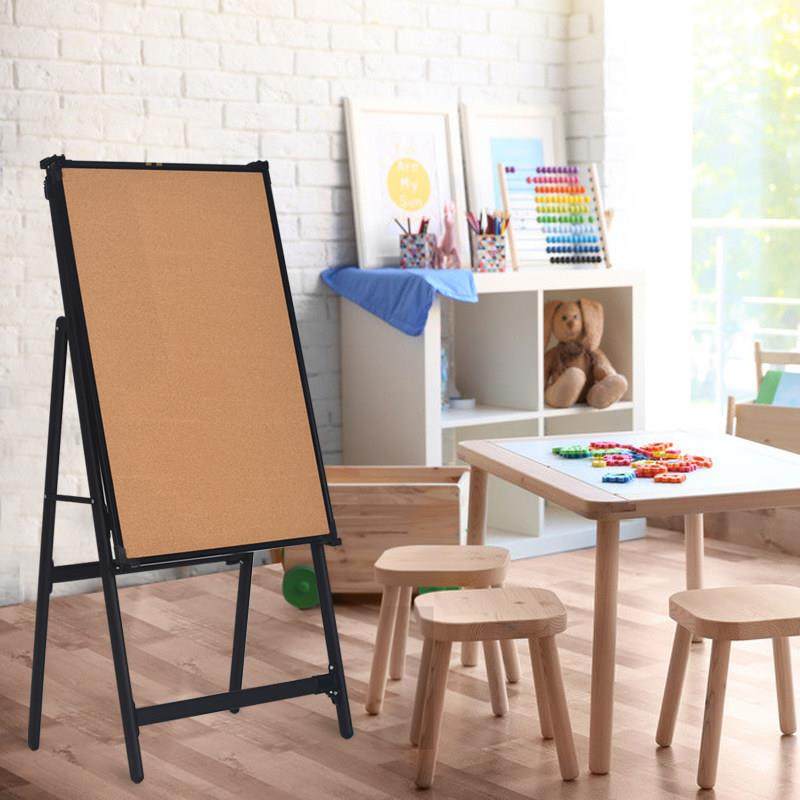 支架式软木板照片墙幼儿园软木板主题墙软木黑板办公家用留言板订,淘宝优惠券,粉丝福利购,淘宝优惠卷