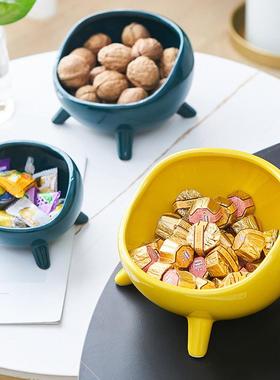 入户进门玄关钥匙收纳摆件创意鞋柜客厅装饰品陶瓷首饰托盘装饰品