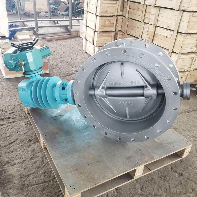 Catalytic air duct combustion electric ventilation butterfly valve wear-resistant 943 high temperature incinerator