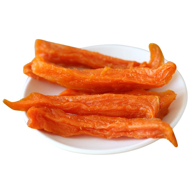 Farmhouse steamed sweet potato fries homemade original soft and waxy dried sweet potatoes Dried natural additive-free dried sweet potatoes original flavor