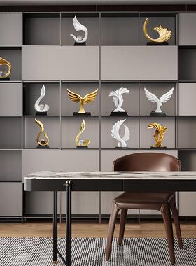 高级感风生水起摆件家居饰品客厅玄关电视酒柜办公室装饰轻奢高档