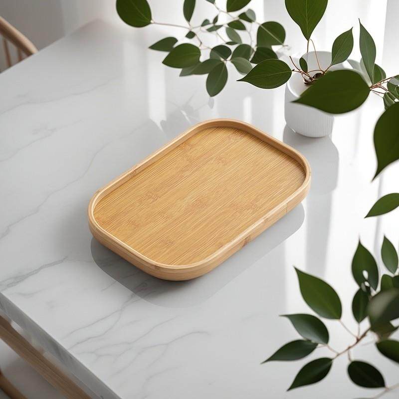 推荐ins风竹木制圆形蛋糕咖啡茶杯收纳托盘商用轻奢高档餐用托盘,淘宝优惠券,粉丝福利购,淘宝优惠卷