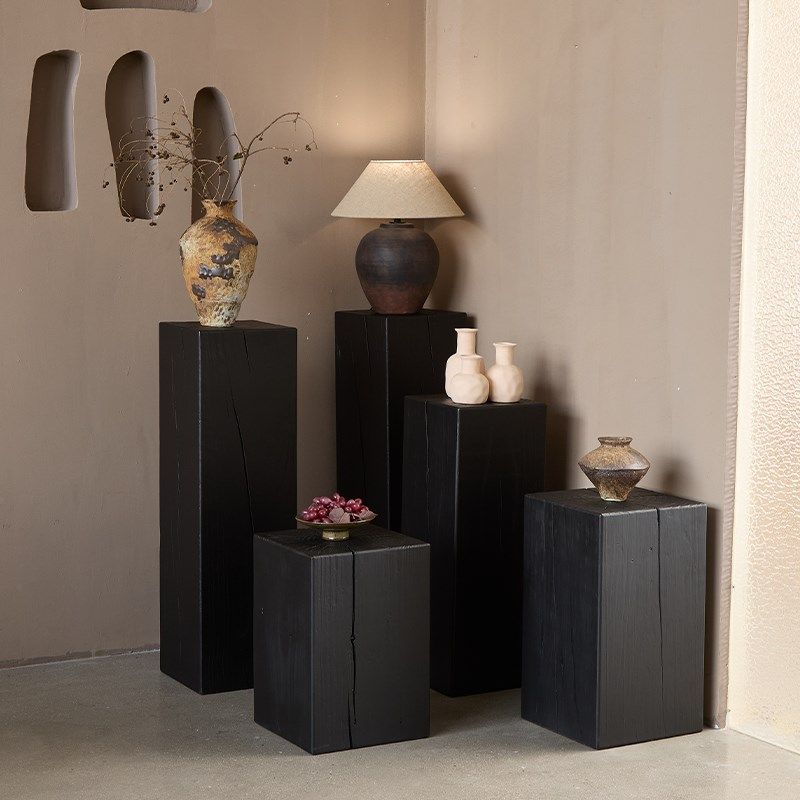 民宿摆件底座木桩座展示台根雕花架酒店沙发边角几实木墩子树桩,淘宝优惠券,粉丝福利购,淘宝优惠卷