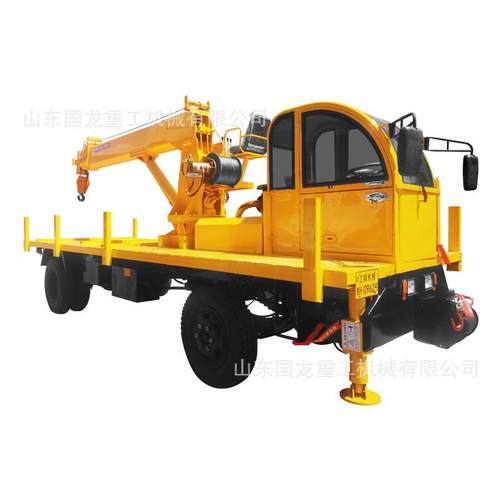 5吨6吨四不像随车吊厂家园林绿化轮式四驱农用随车吊价格 - 图3