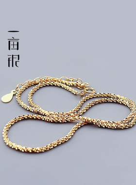 S925纯银满天星项链闪烁百搭情侣