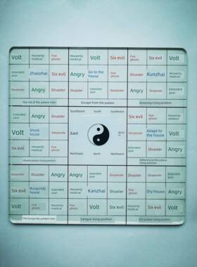 于老师推荐 八宅一张图学会八宅风水立极尺罗盘