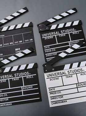 场记板打板电影视片场开