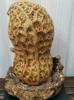 百湾千孙   公仔陶瓷摆件工艺品花生子石