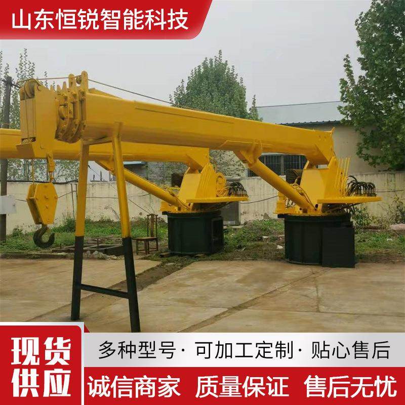 8吨船吊液压起重机码头固定式船用折臂吊机,淘宝优惠券,粉丝福利购,淘宝优惠卷