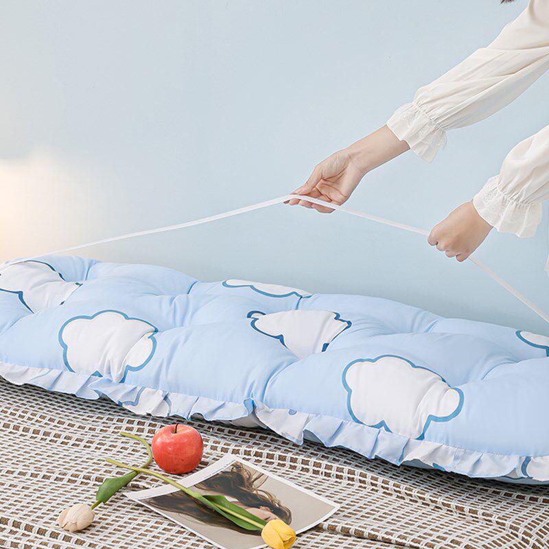 Small fresh dormitory bed cushion student waist protector large pillow bedside anti-collision free Q removable and washable sofa bay window backrest