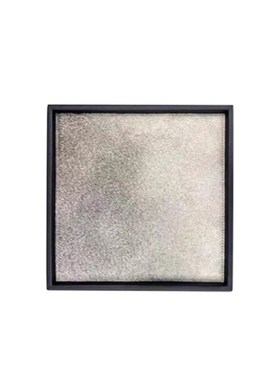 现代样板间客厅茶几装饰品售楼中心大堂桌面苔藓花器马毛托盘摆件