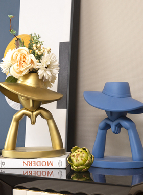 创意北欧摆件艺术客厅电视柜茶几后现代简约酒柜轻奢家居软装饰品