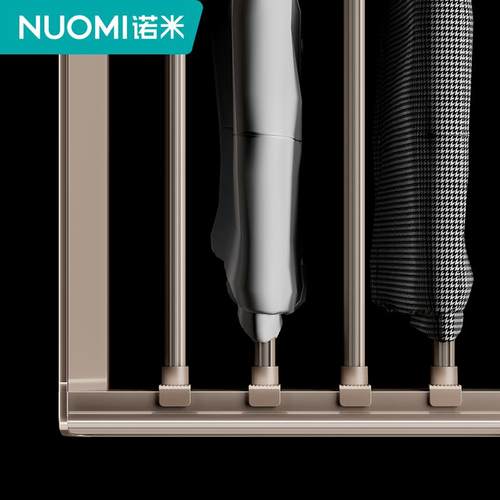 NUOMI诺米紫珑Pro衣柜拉篮衣帽间收纳衣物藤篮阻尼西裤架饰物架 - 图3