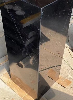 定制大理石底座音响减震垫块花岗岩音箱垫板低音炮避震底板摆件台