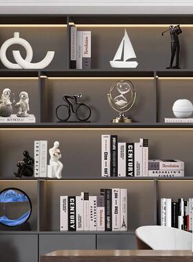 轻奢高档酒柜装饰品现代办公室摆件家居客厅玄关电视柜桌面工艺礼