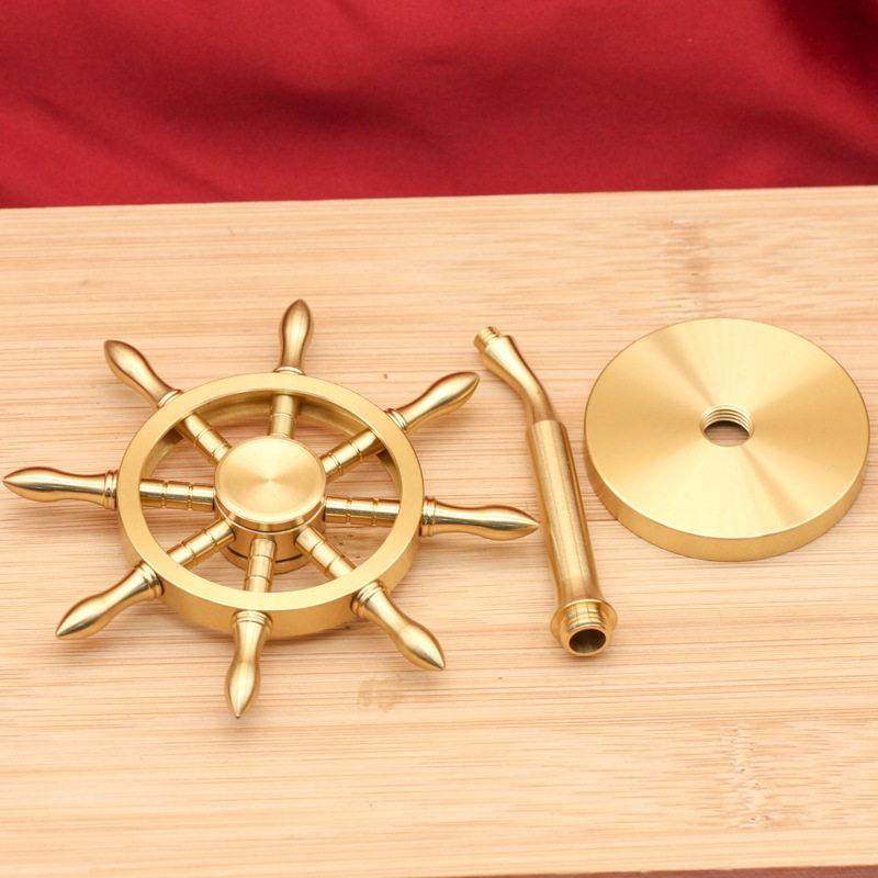 黄铜舵领航员舵酒店办公桌面开幕礼品装饰摆件泽羽中国风,淘宝优惠券,粉丝福利购,淘宝优惠卷