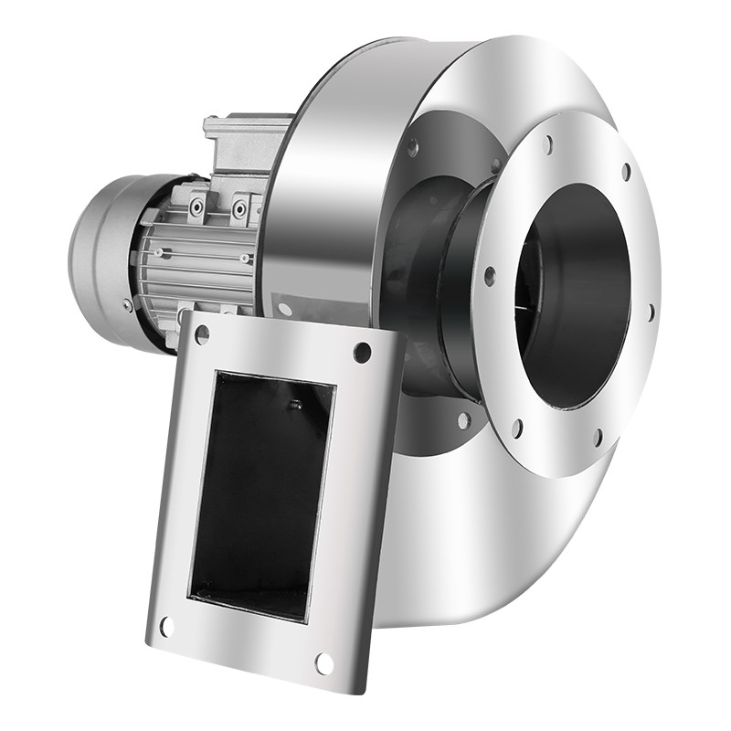 耐高温304 不锈钢小型锅炉引风机220V离心风机3R80V采暖排尘抽风 - 图2