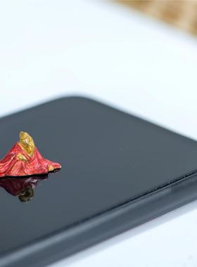 黄铜仿古小人偶沙盘盆景假山石造景微景观装饰微距摄影配饰小摆件