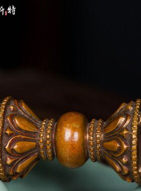 橛用品股铜宝居家金刚家用金刚供具杵佛具手工色紫黄铜宝五尼泊尔