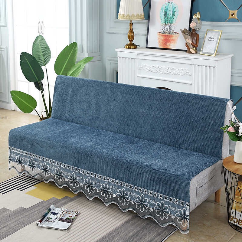 沙发垫罩遮丑g垫全盖防滑垫四季通用高档床套罩直排三人座两用盖 - 图2