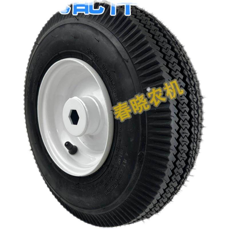 康达免耕机配件大全播种机轮胎传动轮仿形轮4.10-6NHS轮胎摩擦轮-图3