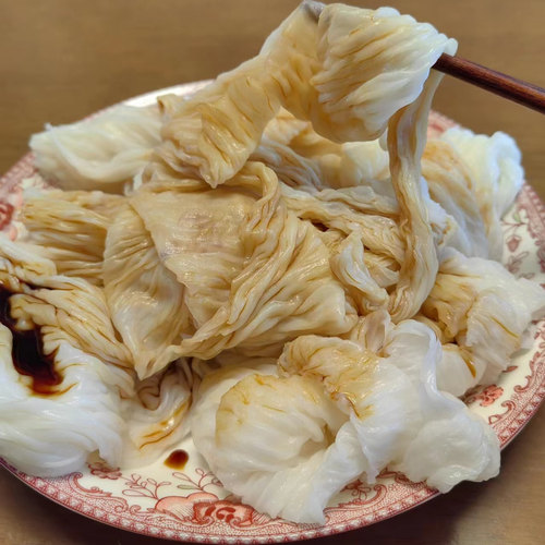 正宗广东布拉肠粉泡沫箱肠粉懒人加热即食摆地摊肠粉半成品带酱汁 - 图1