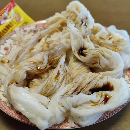 正宗广东布拉肠粉泡沫箱肠粉懒人加热即食摆地摊肠粉半成品带酱汁 - 图0
