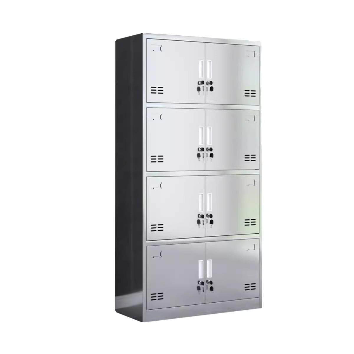 304不锈钢更衣柜防火员工宿舍换衣柜文件柜西药柜食堂碗柜鞋柜厂,淘宝优惠券,粉丝福利购,淘宝优惠卷