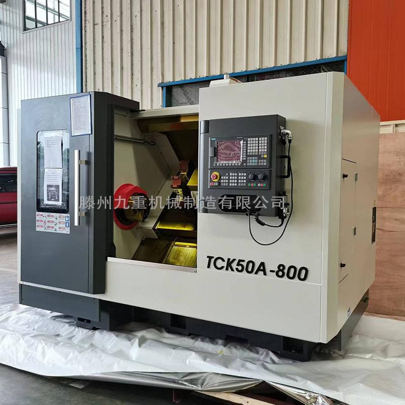 斜床身数控车床TCK50A线轨车床数控车床斜床身TCK50A卧式车床 - 图1