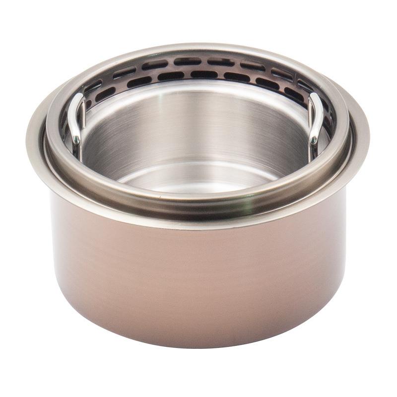 福缘嫂工厂不锈钢火锅炉商用一人一锅火锅桌接待聚会多用餐桌 - 图3