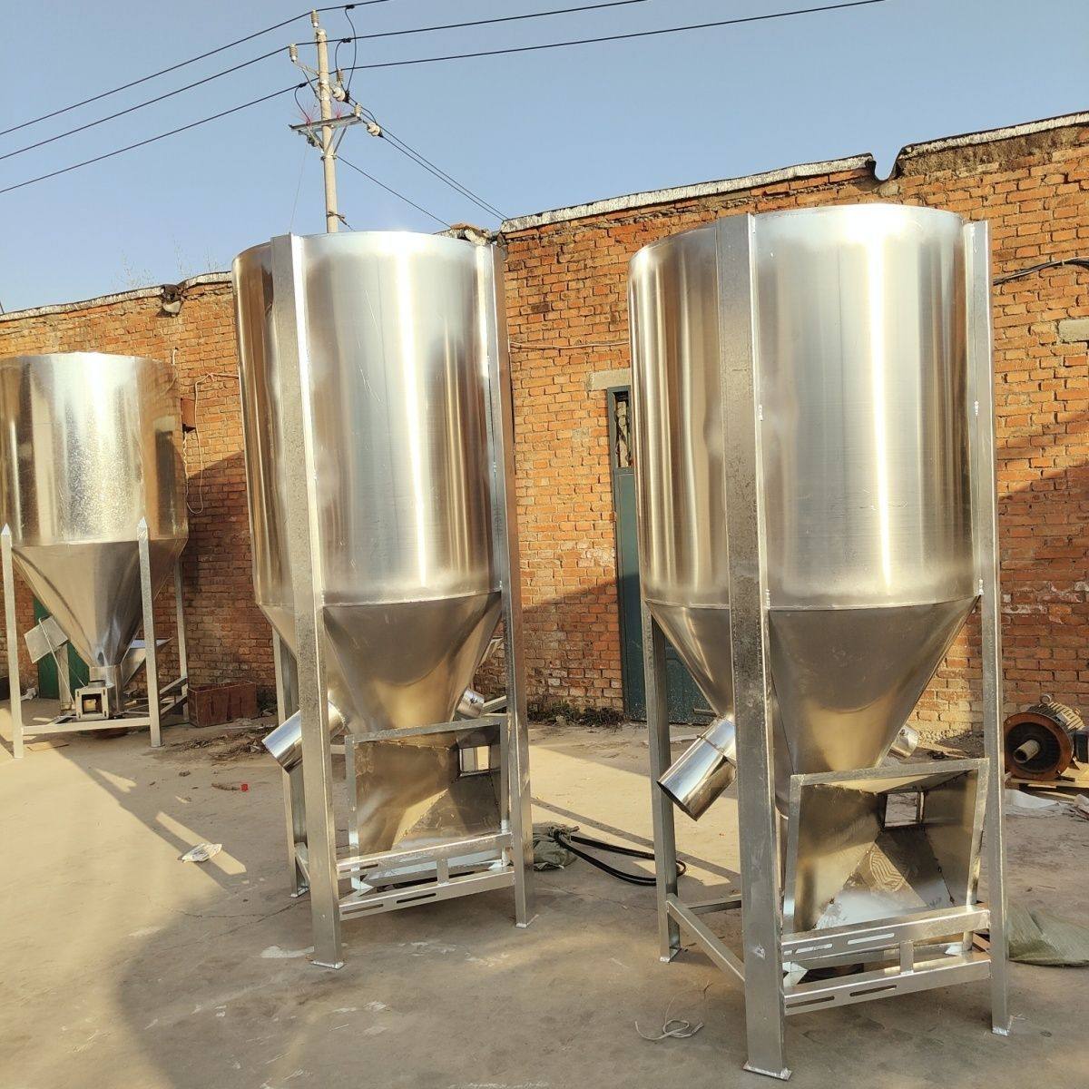 化肥不锈钢立式塑料搅拌机高效烘干加热颗粒混色桶拌料机塑料颗粒,淘宝优惠券,粉丝福利购,淘宝优惠卷