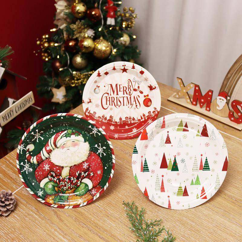 新年纸盘春节元素图案加厚一次性纸餐具年夜饭年会布置纸杯甜品盘,淘宝优惠券,粉丝福利购,淘宝优惠卷