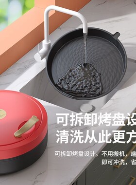 多功能电饼铛家用双面加热烤饼机烙饼锅煎饼锅加深烙饼机电饼称当