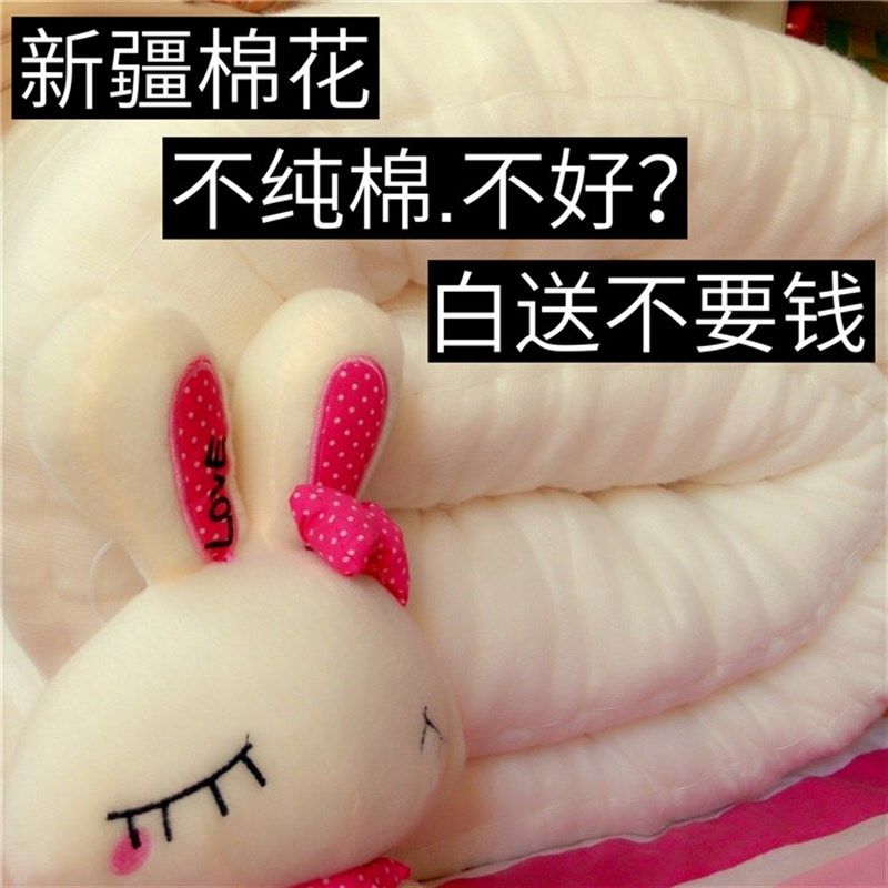 新疆纯棉花被高档被芯棉胎手工冬被褥自家种植棉花春夏秋被可定制,淘宝优惠券,粉丝福利购,淘宝优惠卷