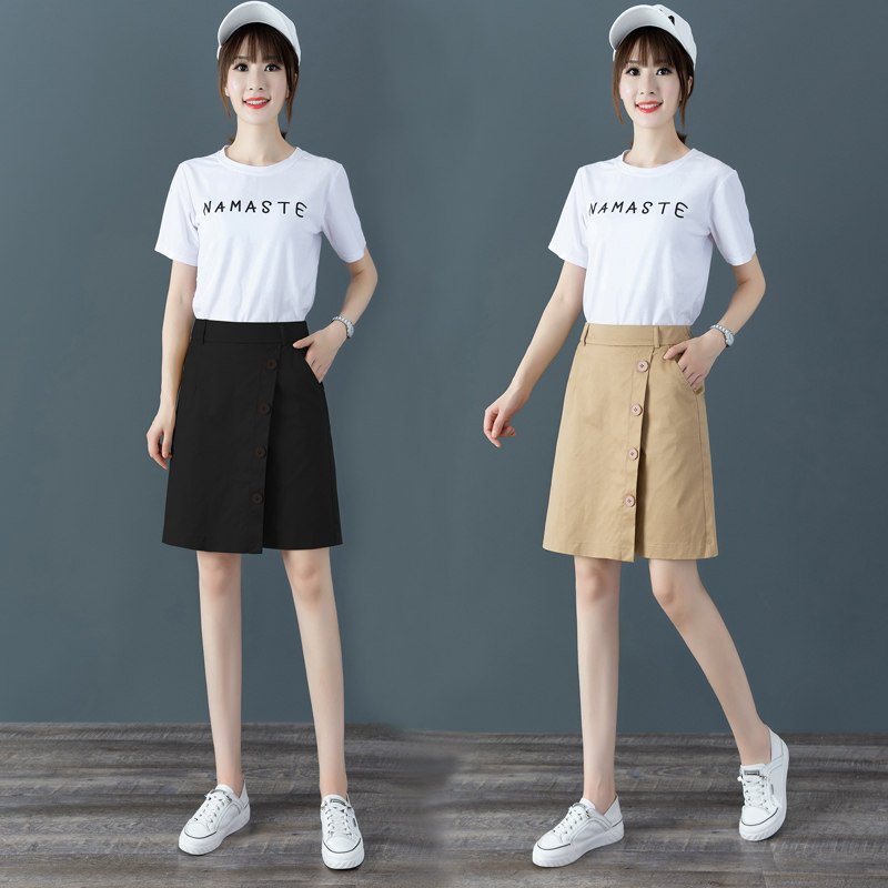 西装直筒港味夏季宽松2020潮五分裤 纤丝朵休闲裤