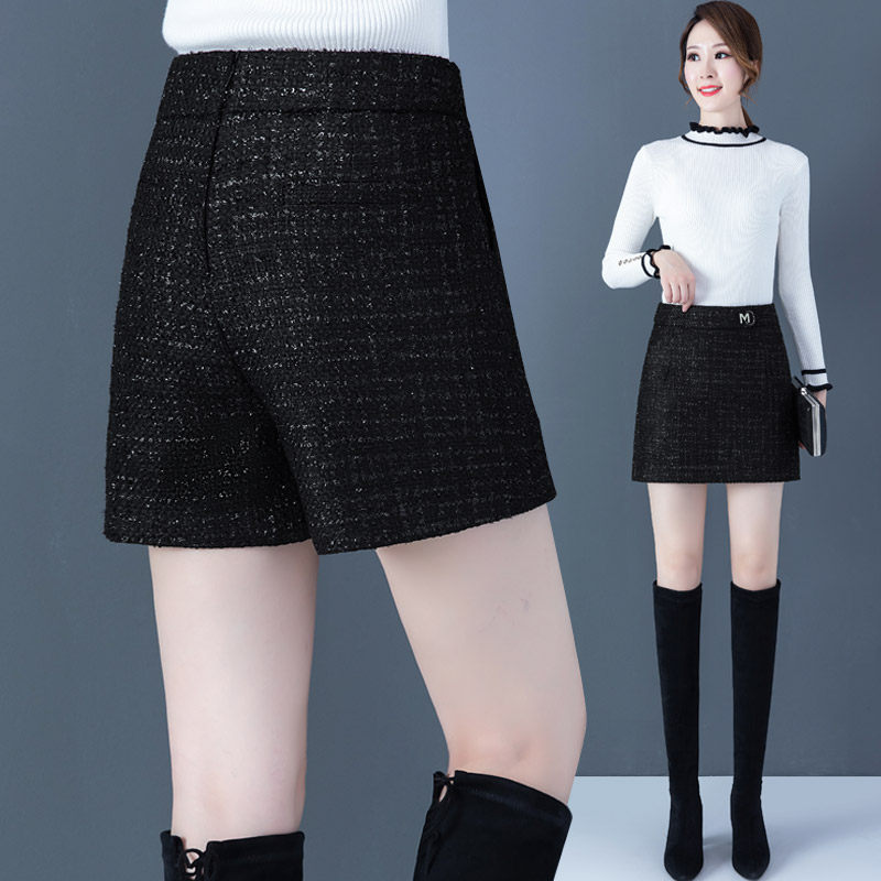 短裤裙秋冬2020年新款高腰半身裙 纤丝朵半身裙
