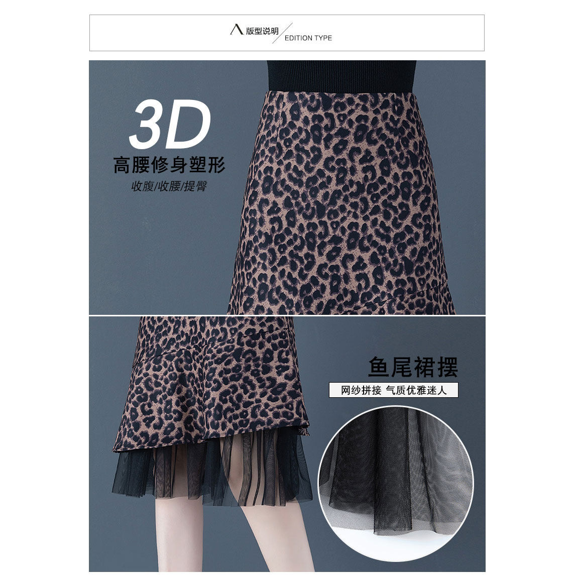 秋黑色荷叶边2020春秋高腰包臀裙子 纤丝朵半身裙