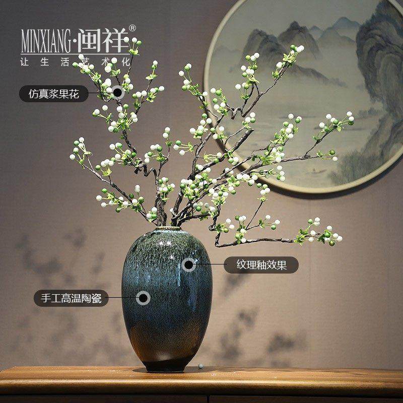简约现代陶瓷花瓶景德镇手工瓷器家居客厅玄关电视柜插干花装饰品,淘宝优惠券,粉丝福利购,淘宝优惠卷