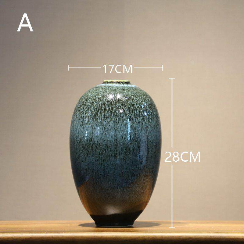 简约现代陶瓷花瓶景德镇手工瓷器家居客厅玄关电视柜插干花装饰品,淘宝优惠券,粉丝福利购,淘宝优惠卷