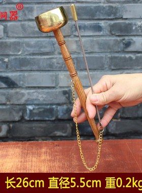 纯铜引磬 黄铜引罄 手磬 打击乐器 寺庙法会 摆件