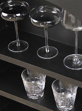 八度空间酒柜装饰高脚杯红酒杯醒酒器酒壶样板房餐边柜软装饰品